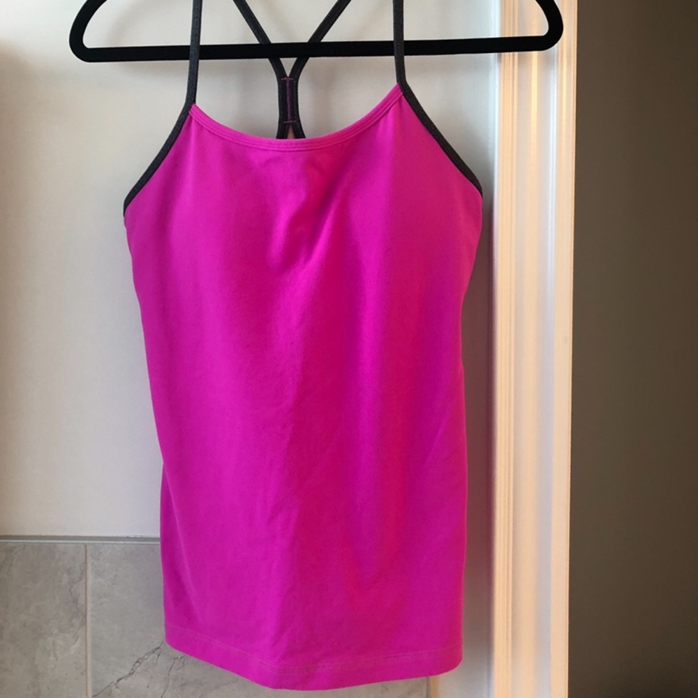 Pink LuLu Lemon Athletic Top